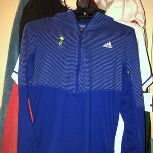 KU Blue Quarter Zip Jacket / Pullover